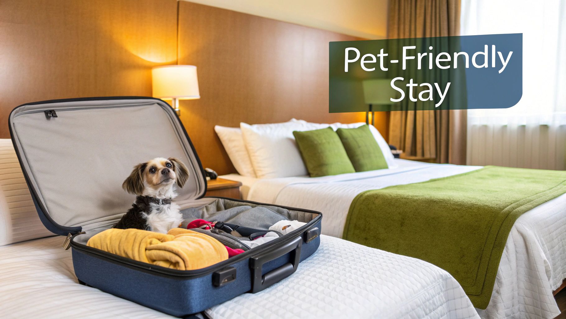 Plan and Book Pet-Friendly Accommodations in Advance