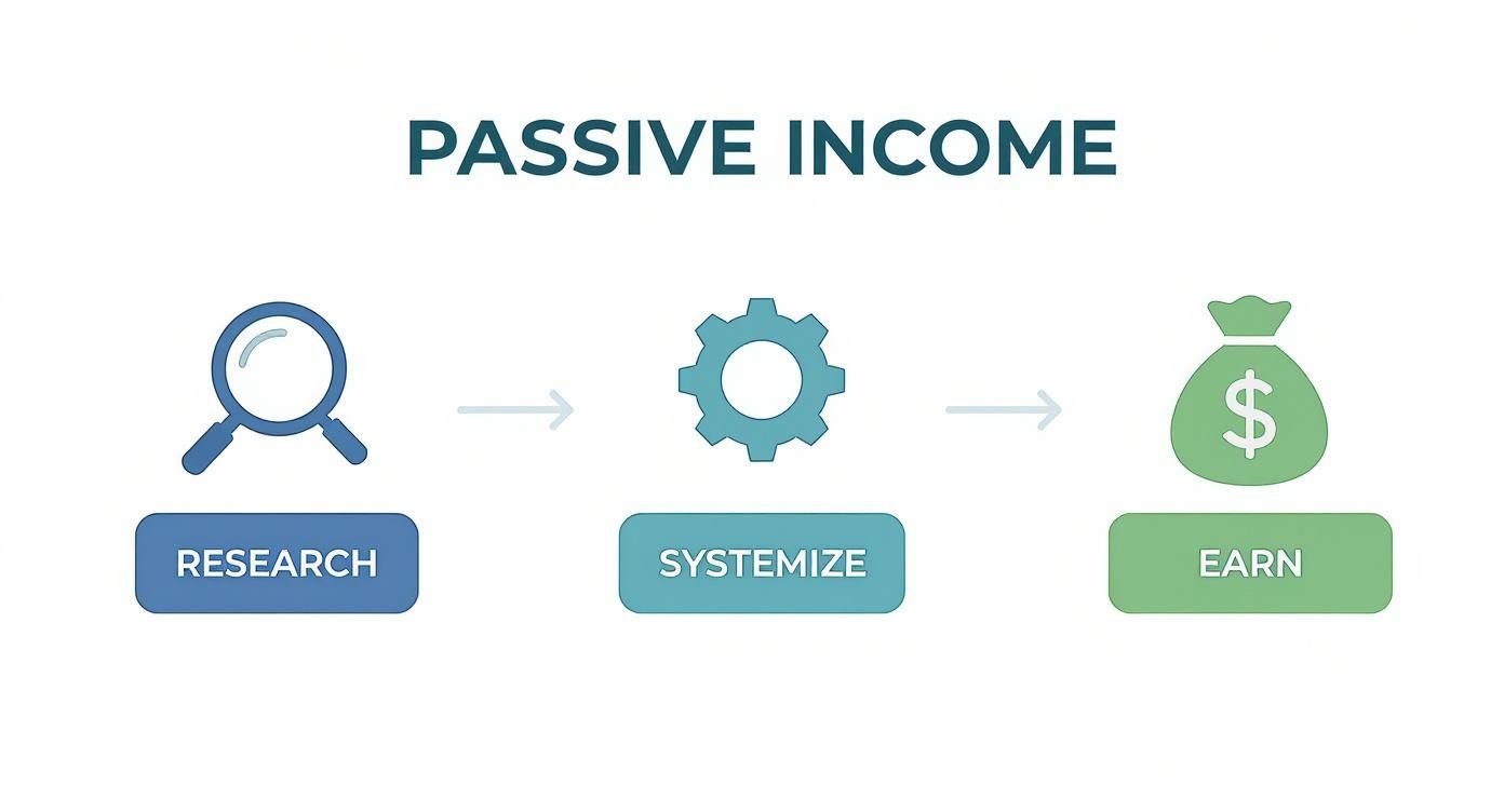 Infographic about rental property passive income