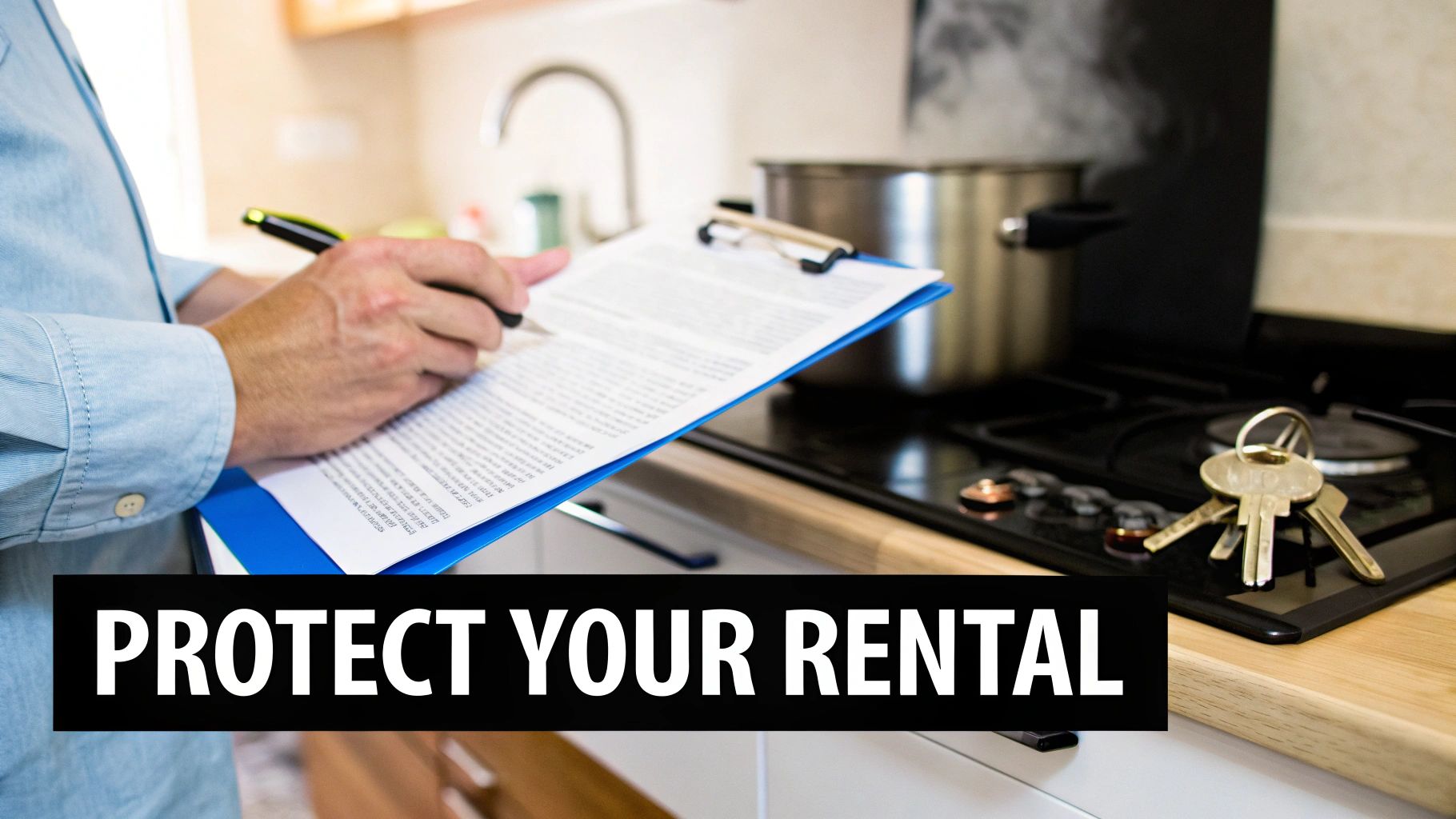 A modern apartment building exterior, symbolizing a rental property investment.