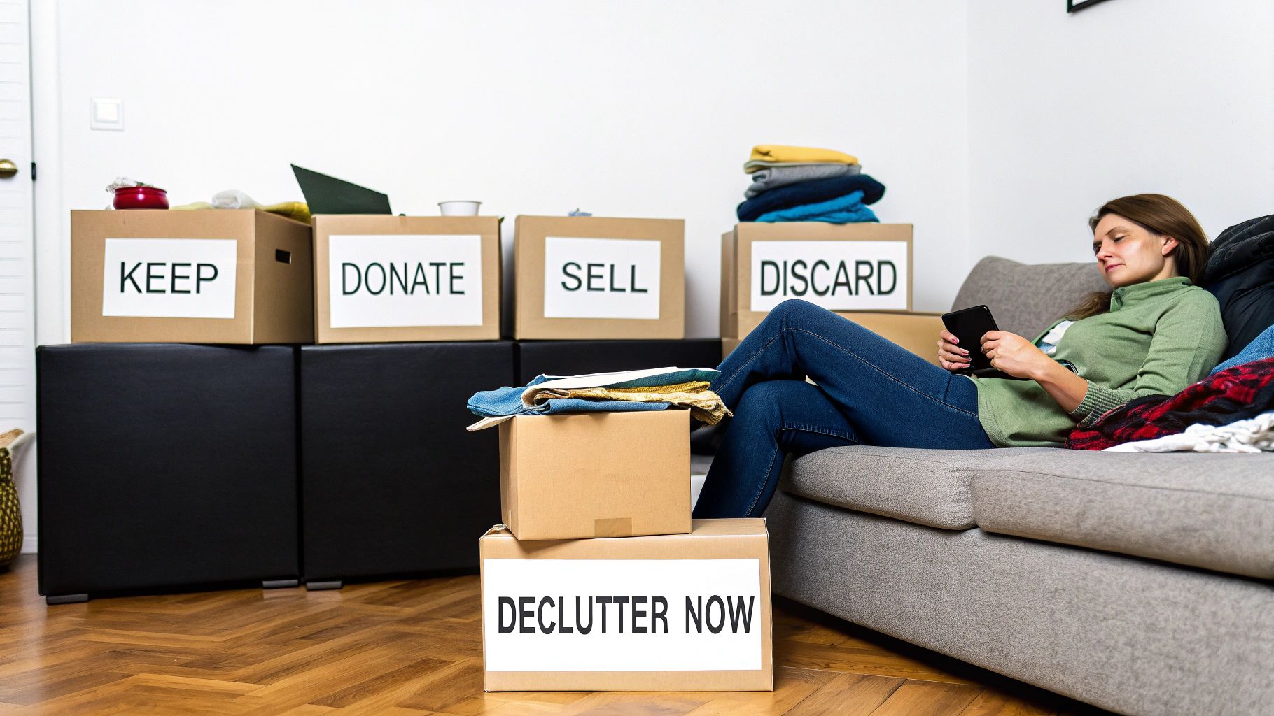 Declutter and Downsize Your Belongings