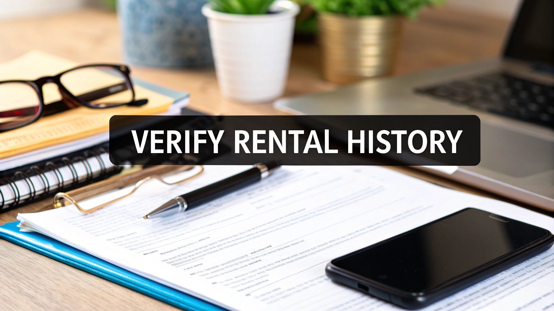 How to Verify Rental History A Landlord's Guide