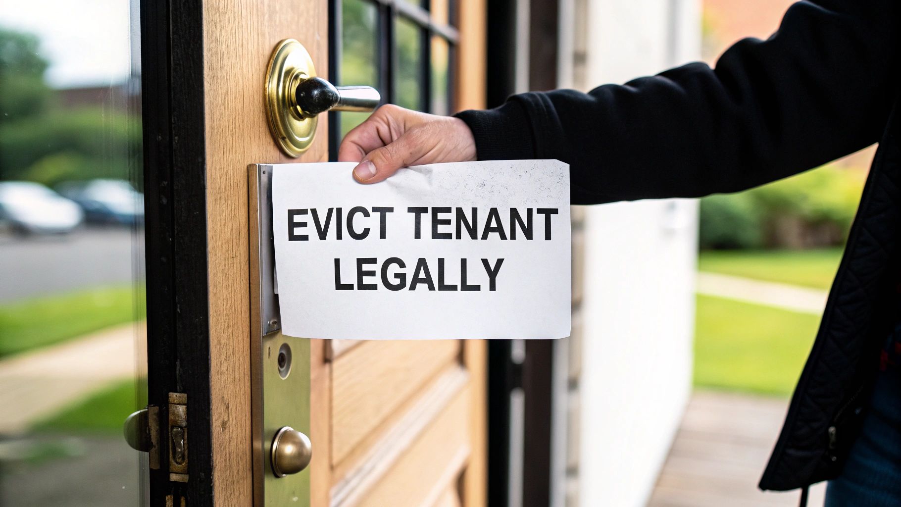 A Landlord's Guide on How to Evict a Tenant Legally
