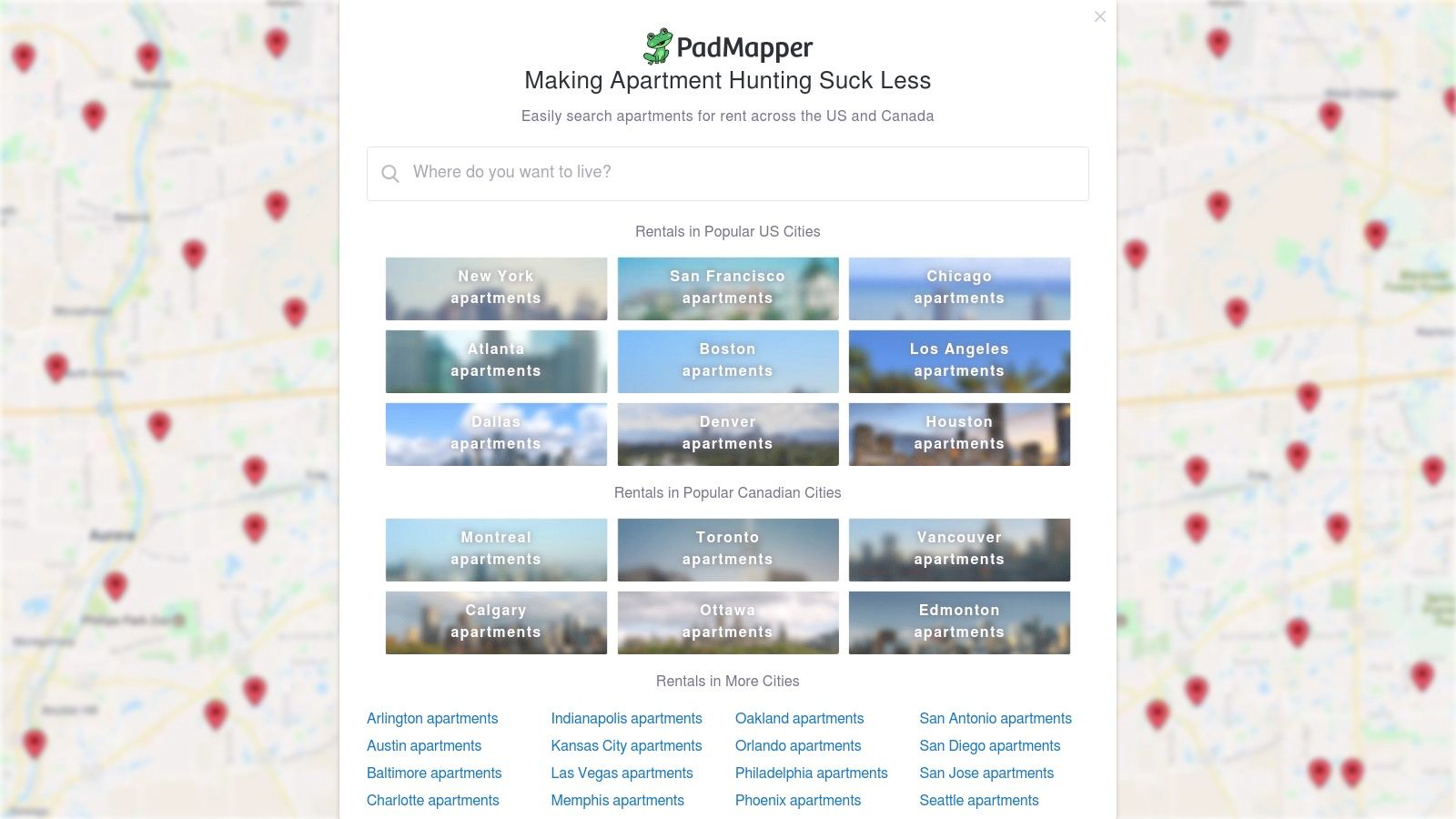 PadMapper (part of the Zumper network)