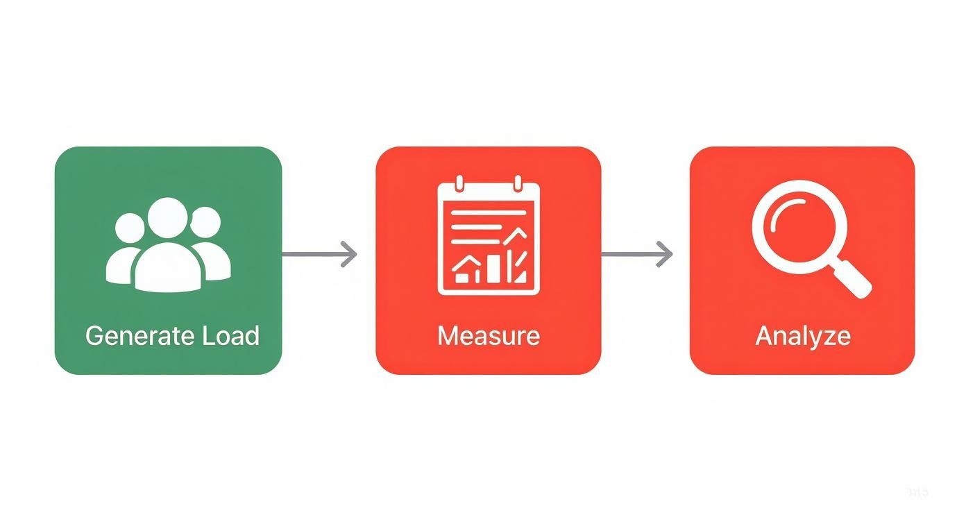 Infographic about scalability testing in software testing