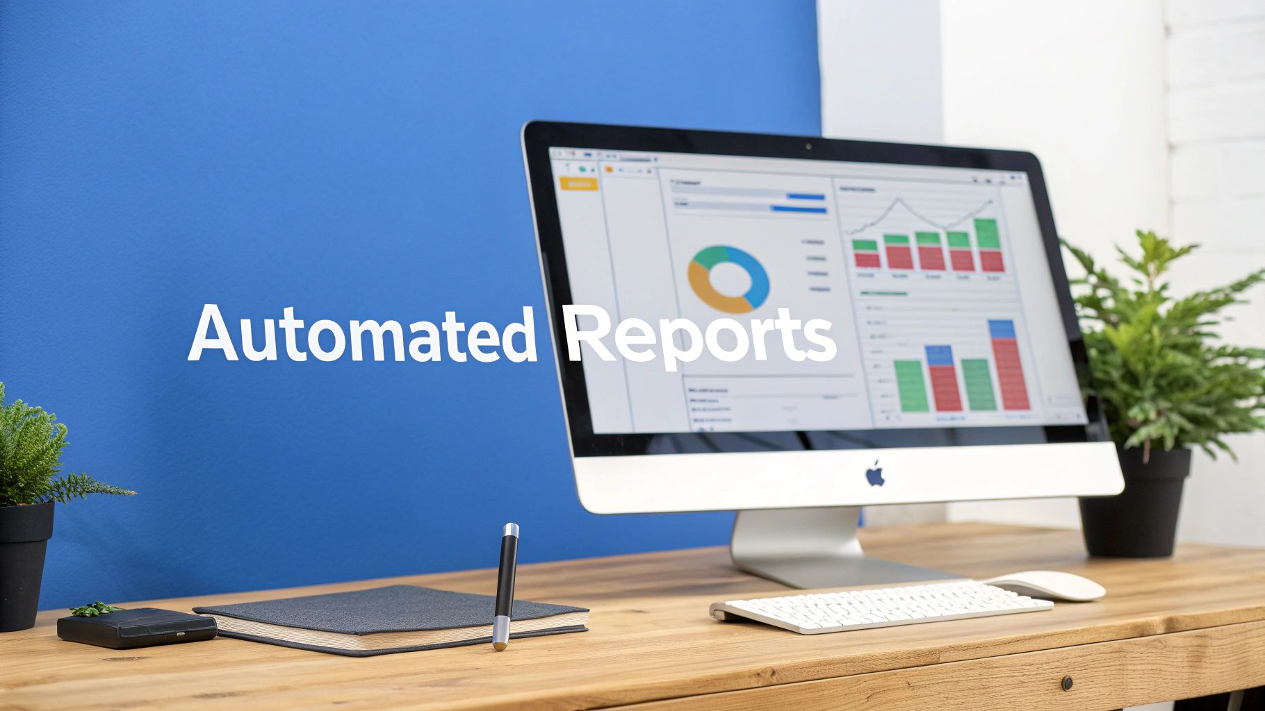 A dynamic dashboard showing real-time test automation results with interactive charts.