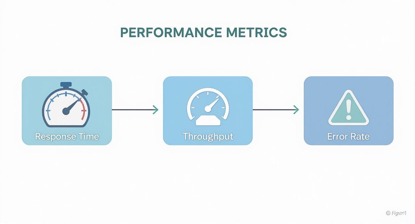 Infographic about what is a performance testing