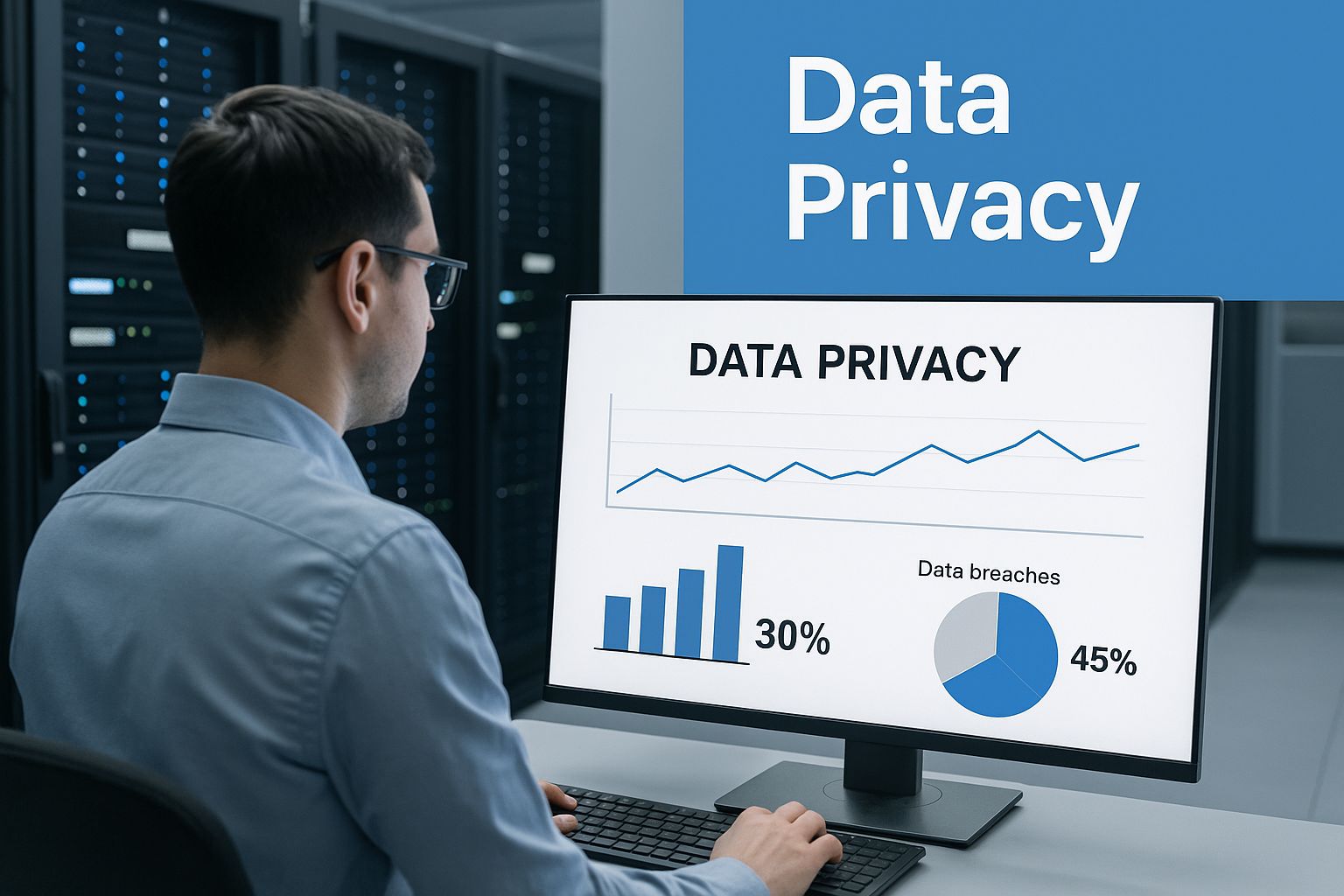 Infographic about masking production data for testing