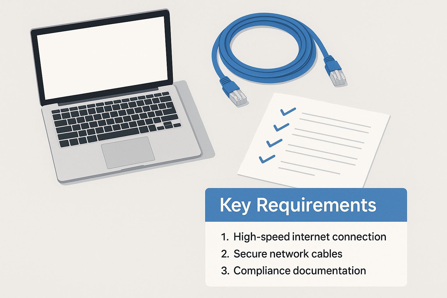 Infographic about testing environment setup