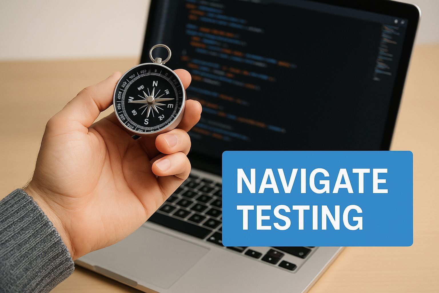 Infographic about metrics in testing