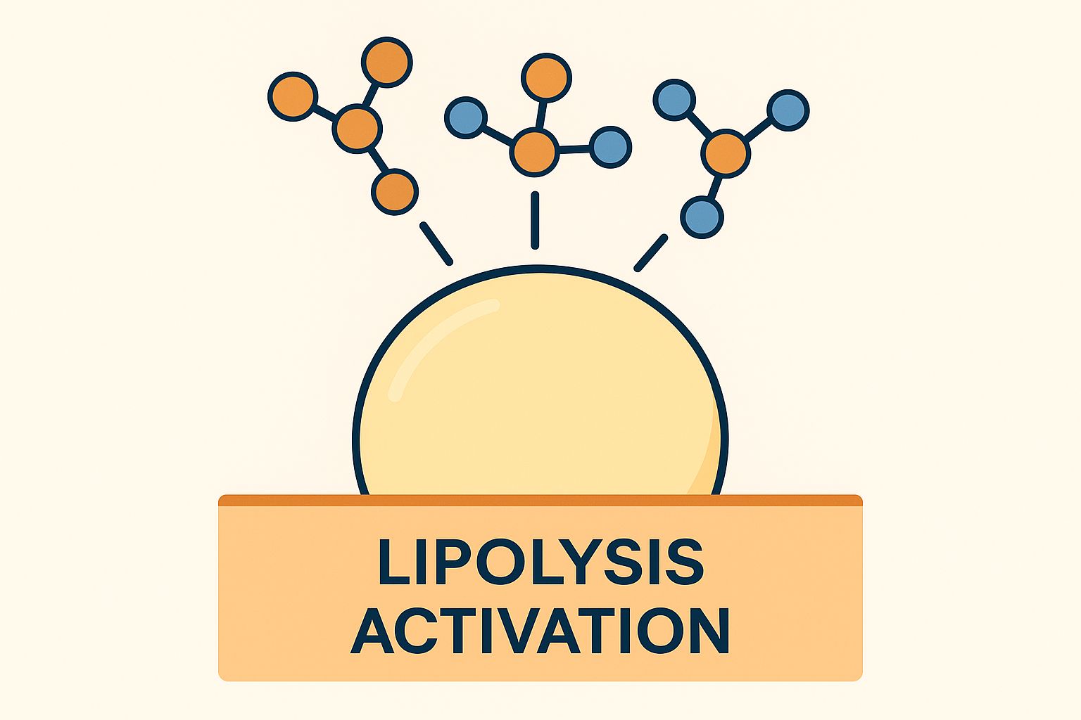 Infographic about peptides for weight loss