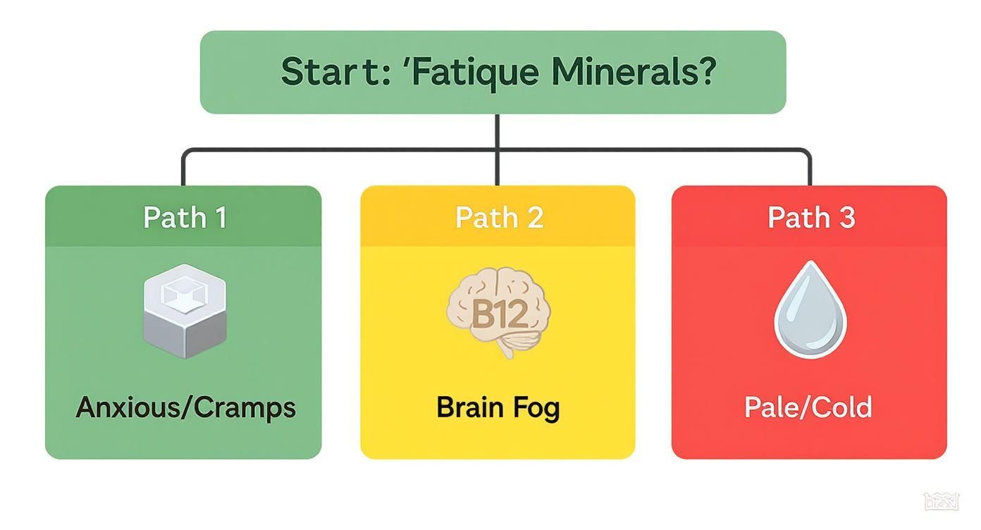 Infographic about natural remedies for low energy