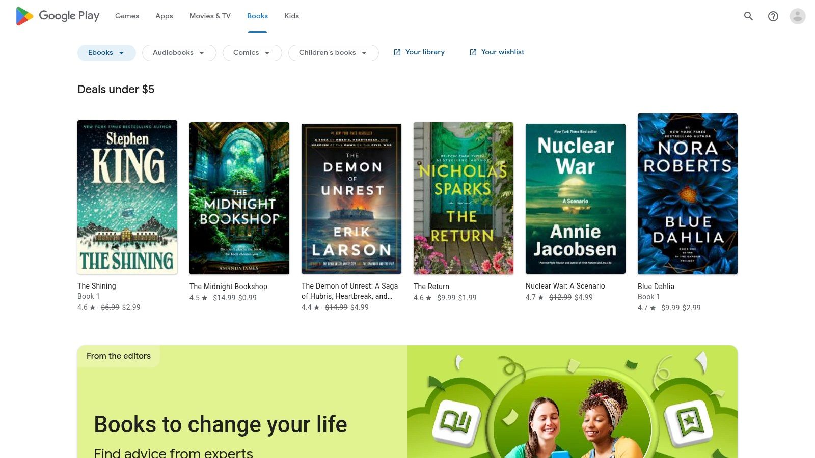 Google Play Books (Australia)