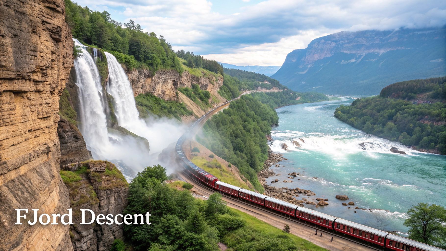 The Flåm Railway (Norway)