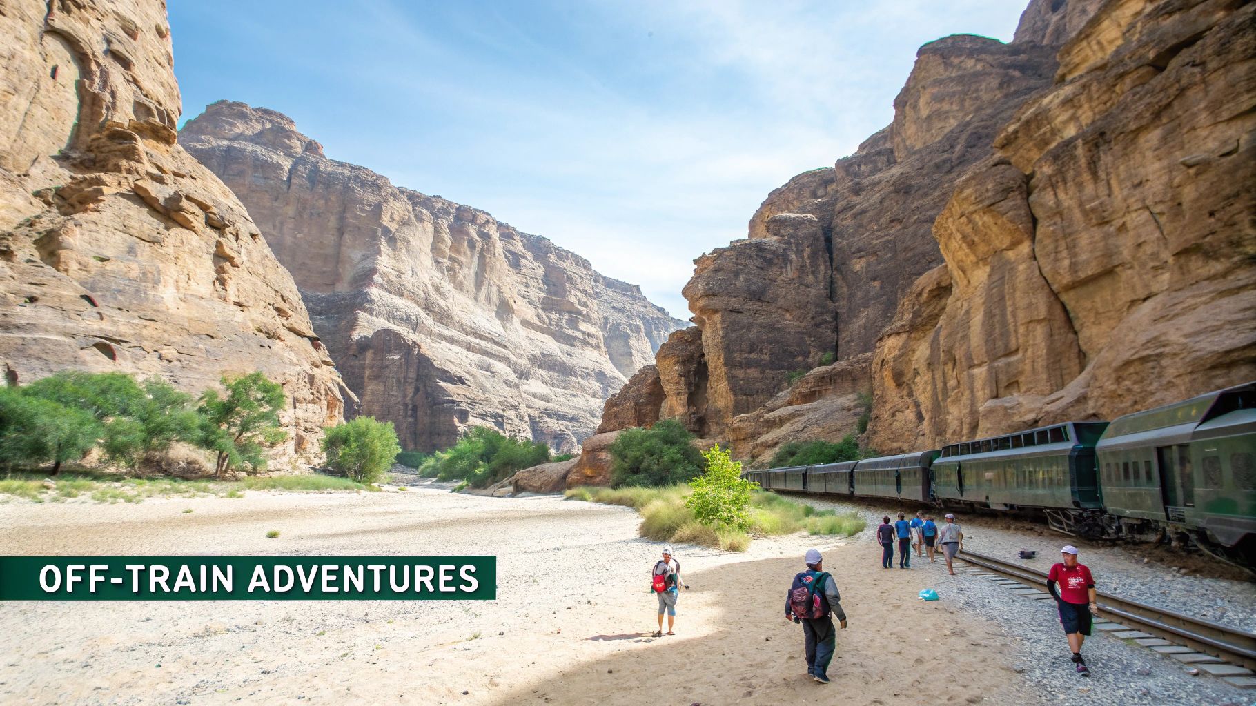 Off-Train Excursions and Experience Packages