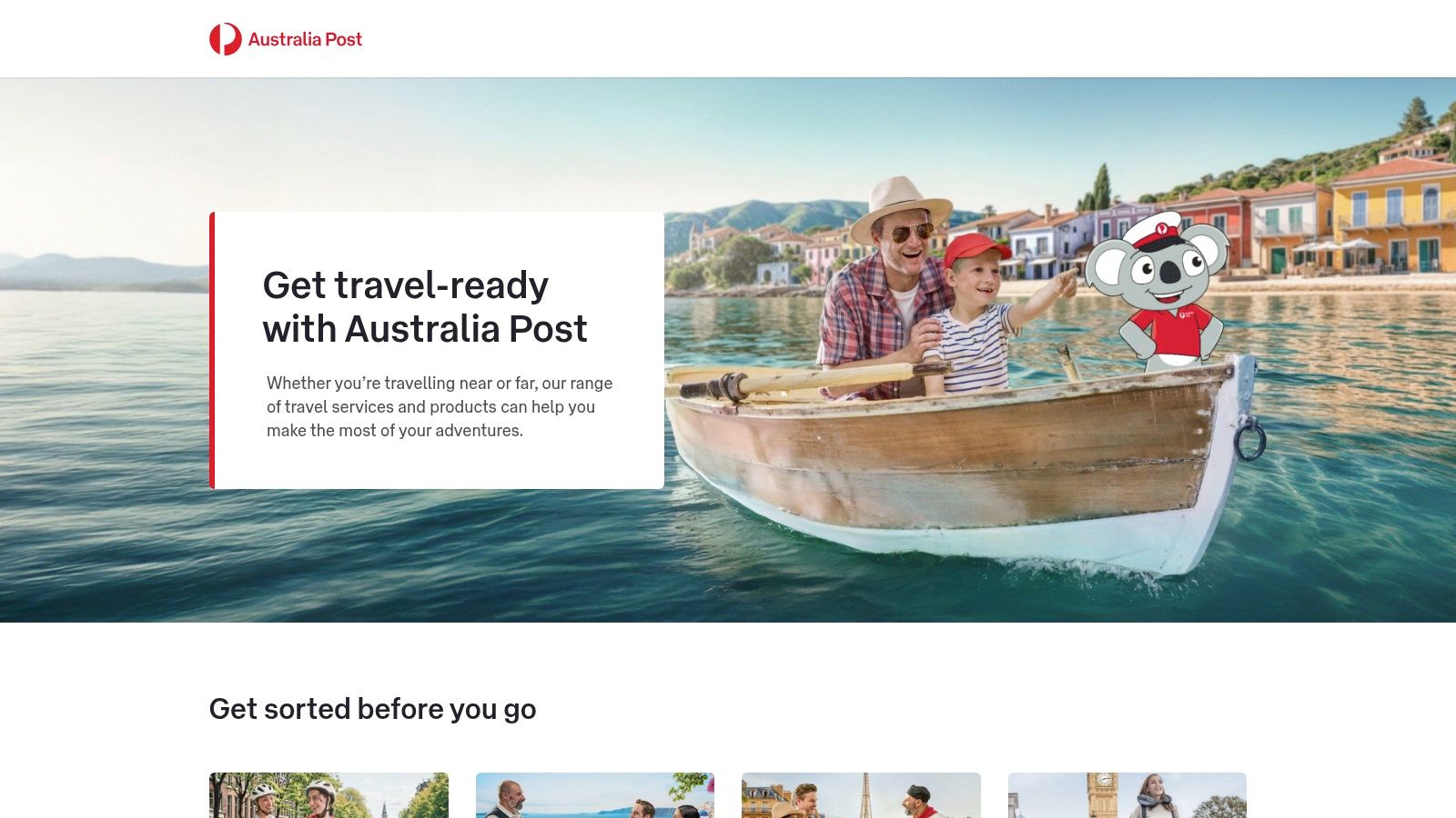 Australia Post Travel Essentials