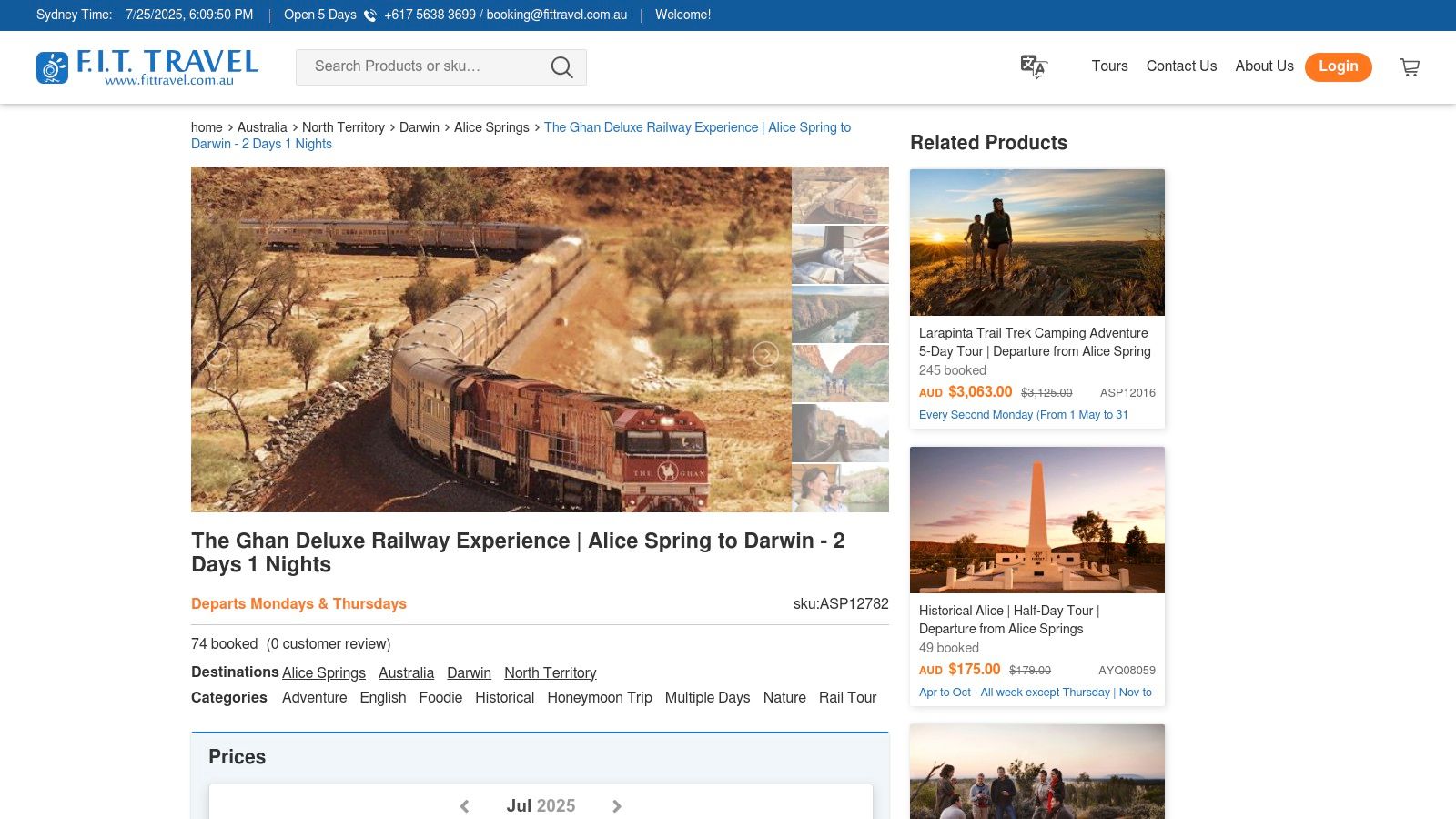 FIT Travel Australia