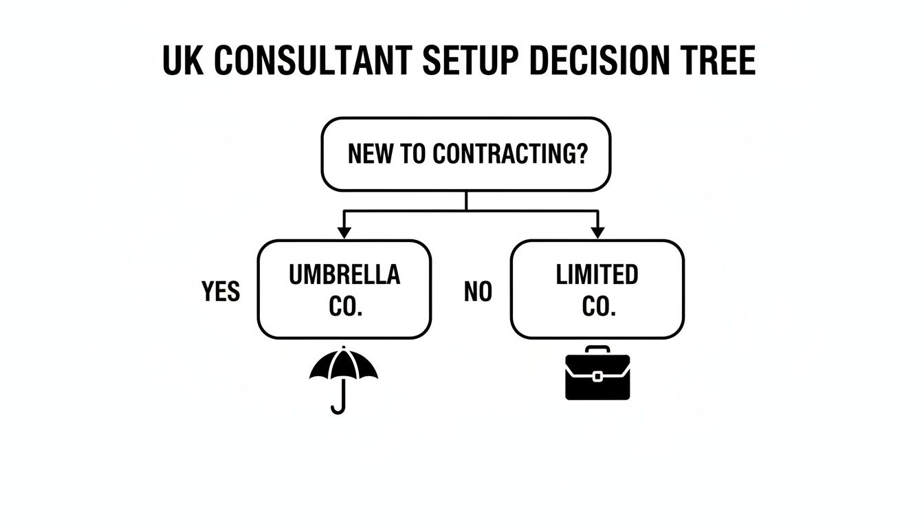 Consultant Tree Example Accounting for Consultants: Your UK Tax and Umbrella vs Ltd Guide ...