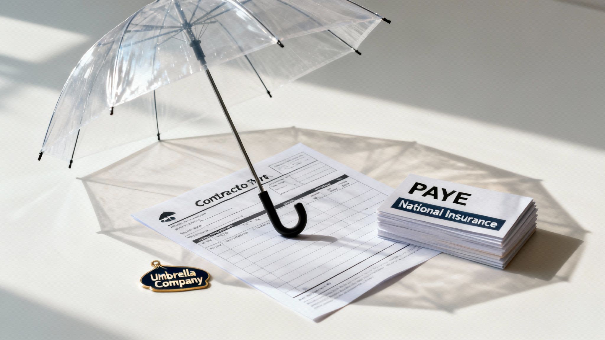Umbrella company administration