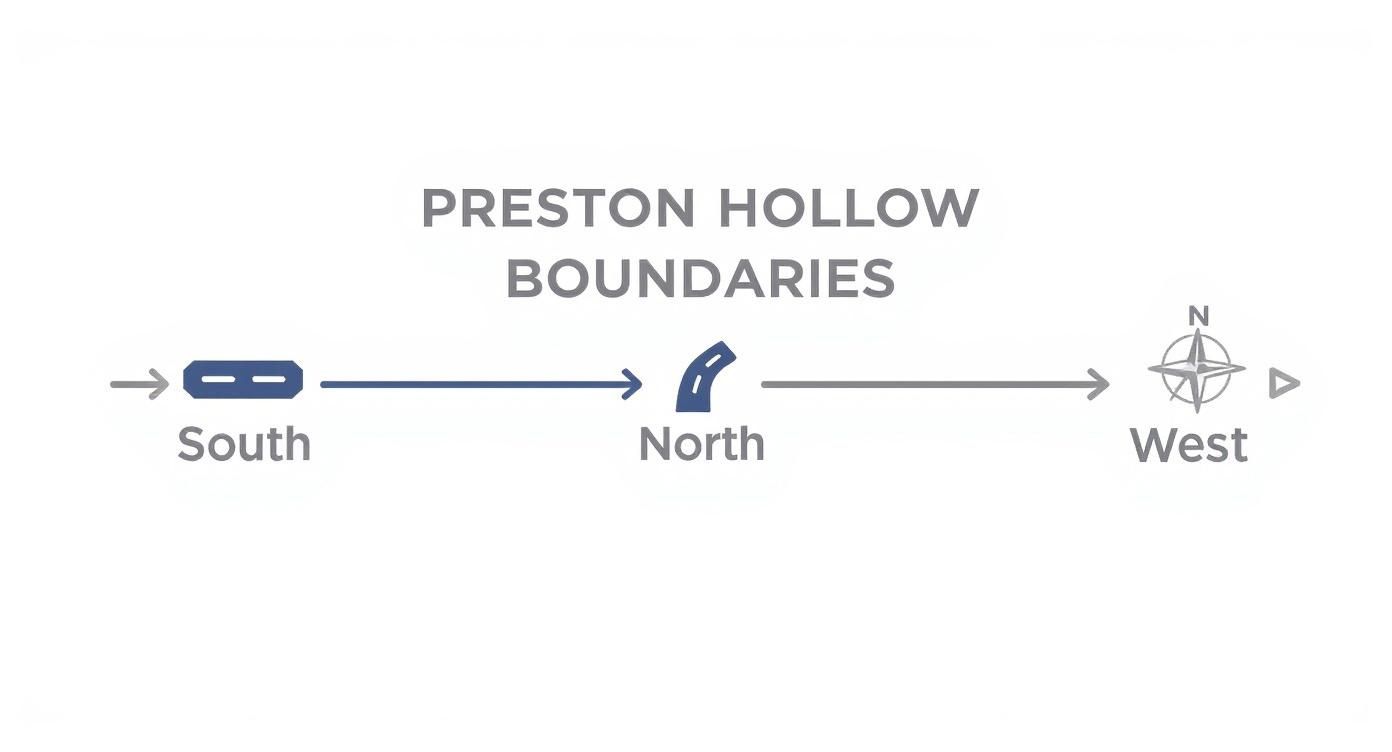 Infographic about preston hollow real estate