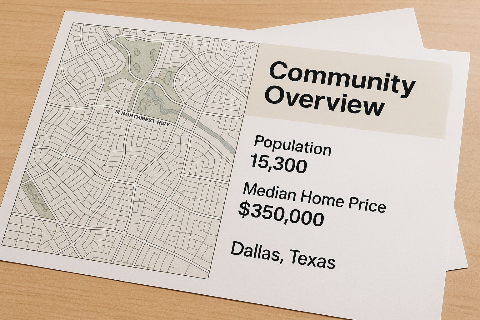 Image, Discover the Map of Dallas