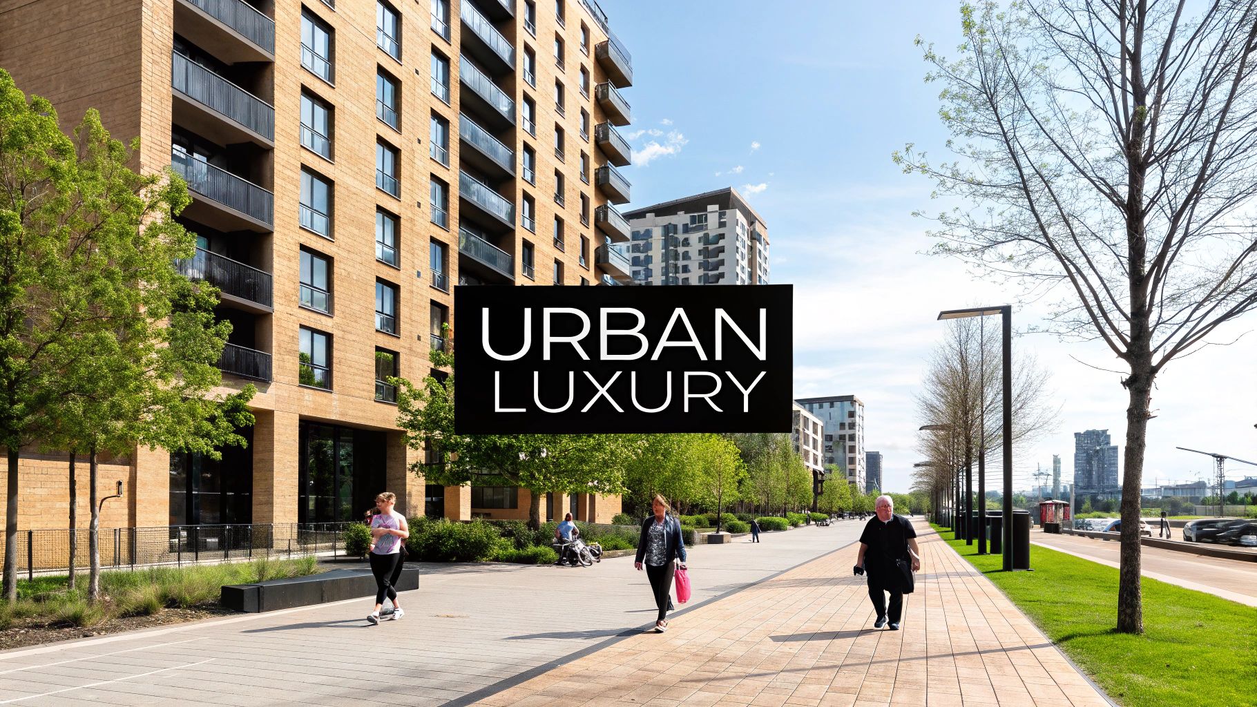 A view of the McKinney Avenue Trolley in the bustling Uptown neighborhood of Dallas, Best Dallas Neighborhoods