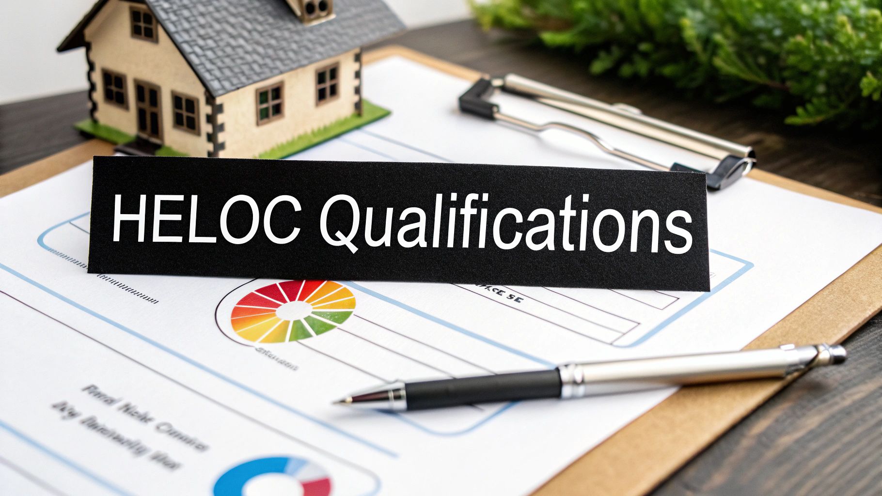 A person signing documents at a table with a house key.