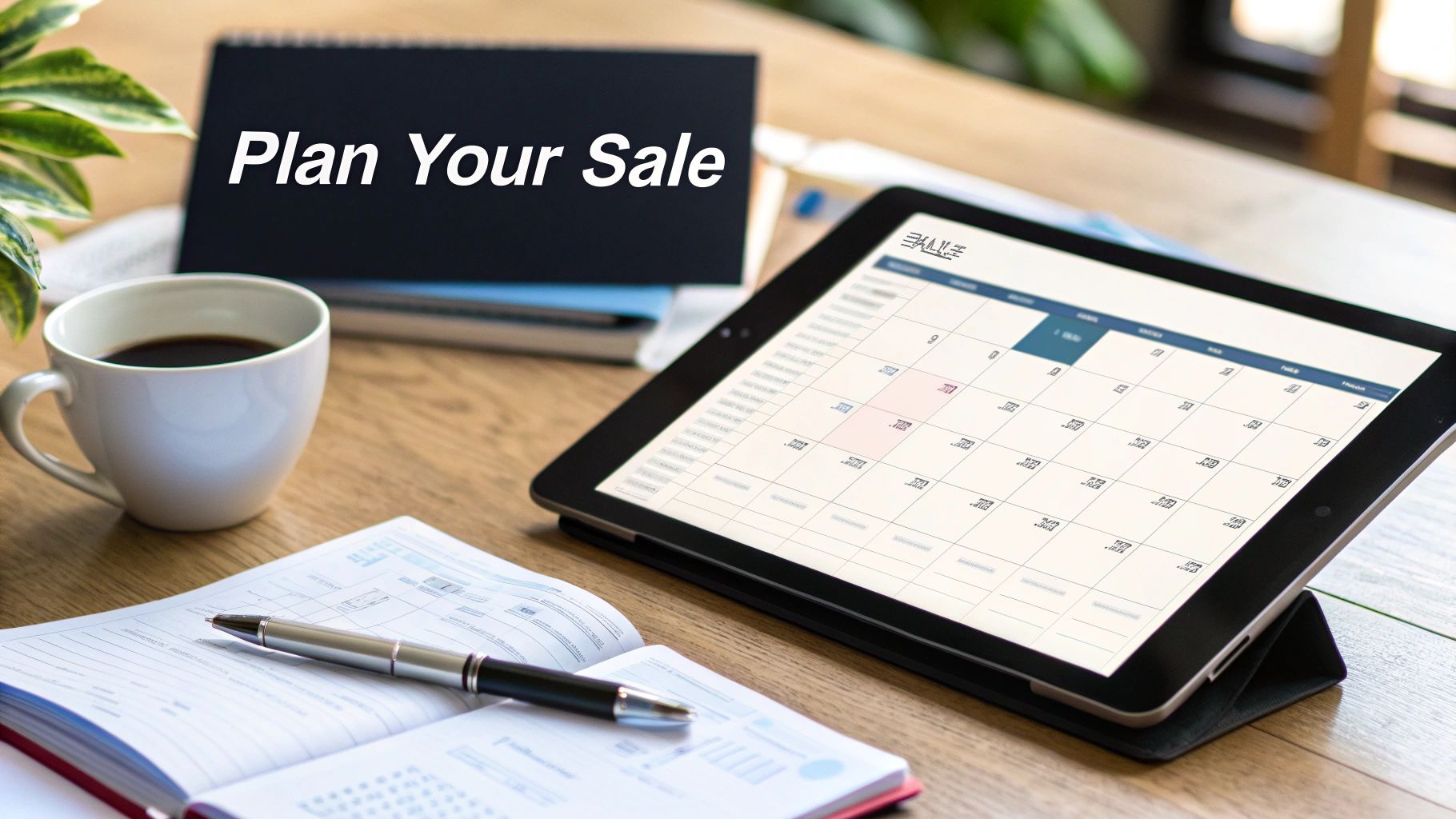 A person reviewing financial documents and making strategic plans at a desk.