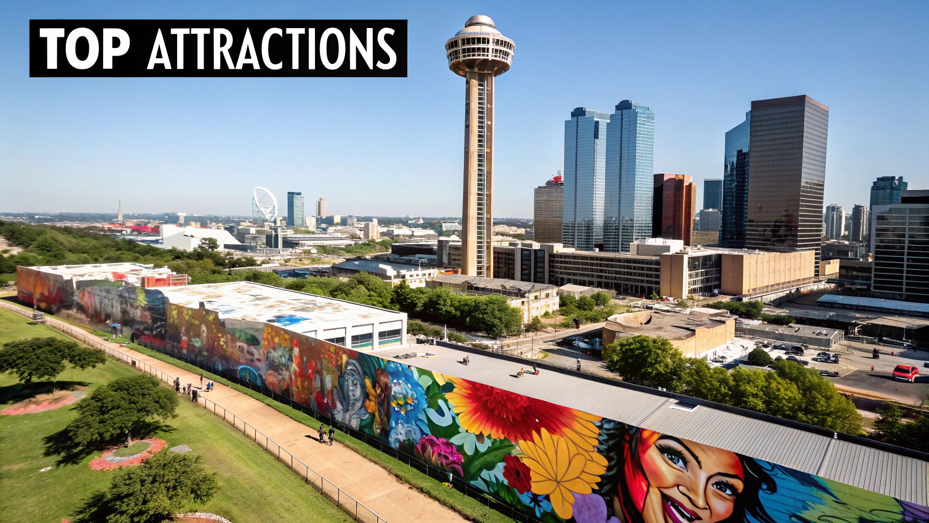 Image, Discover the Map of Dallas