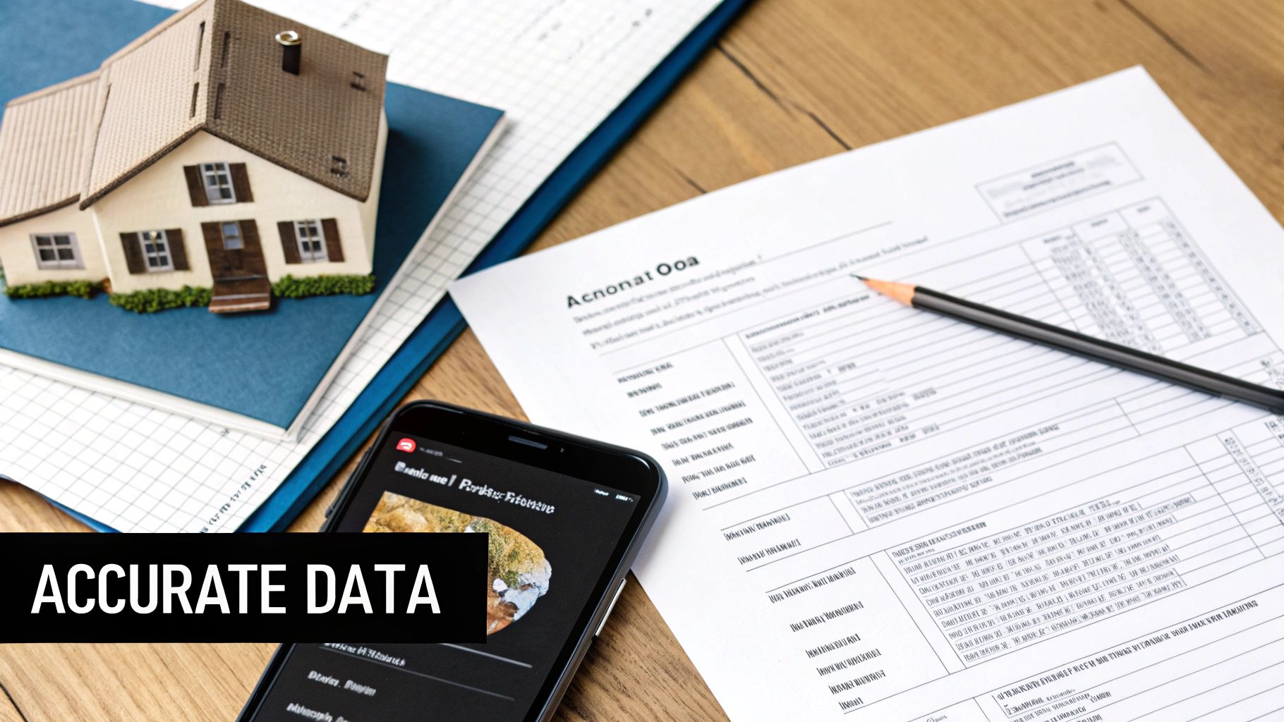 A professional real estate investor analyzing data on a laptop in a Dallas-style office setting.