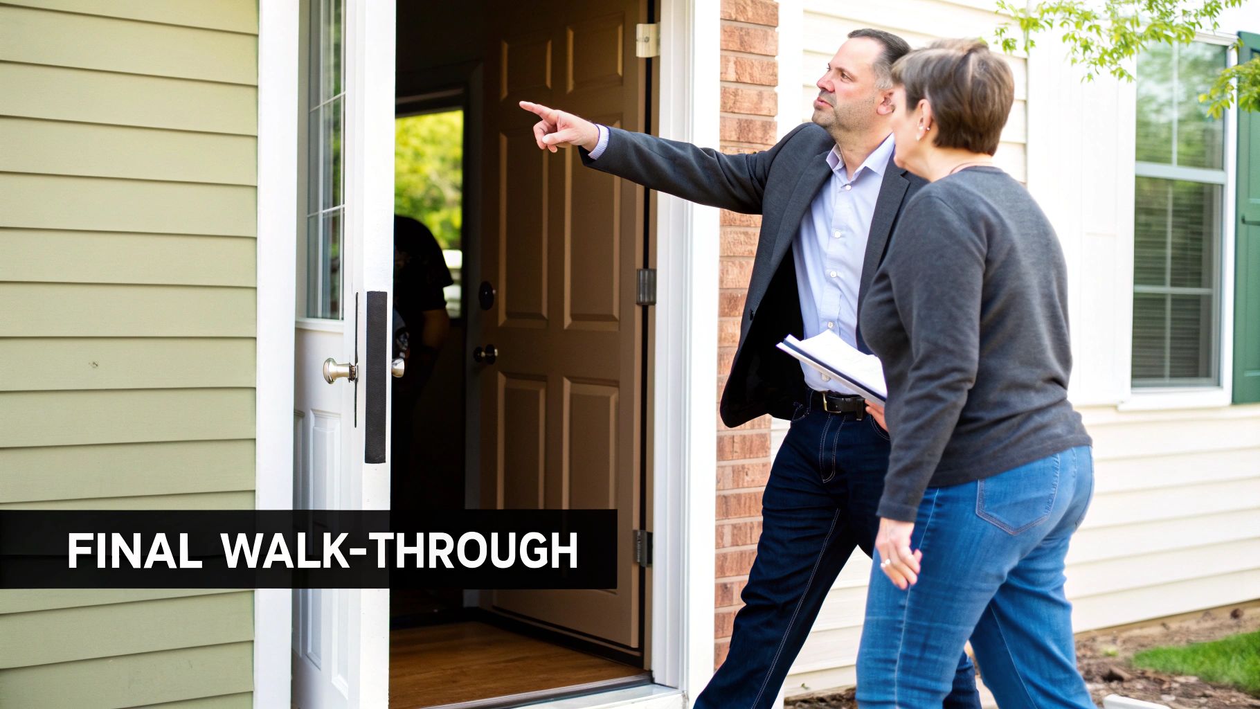 Final Walk-through and Property Condition Verification, Dallas Real Estate Transaction