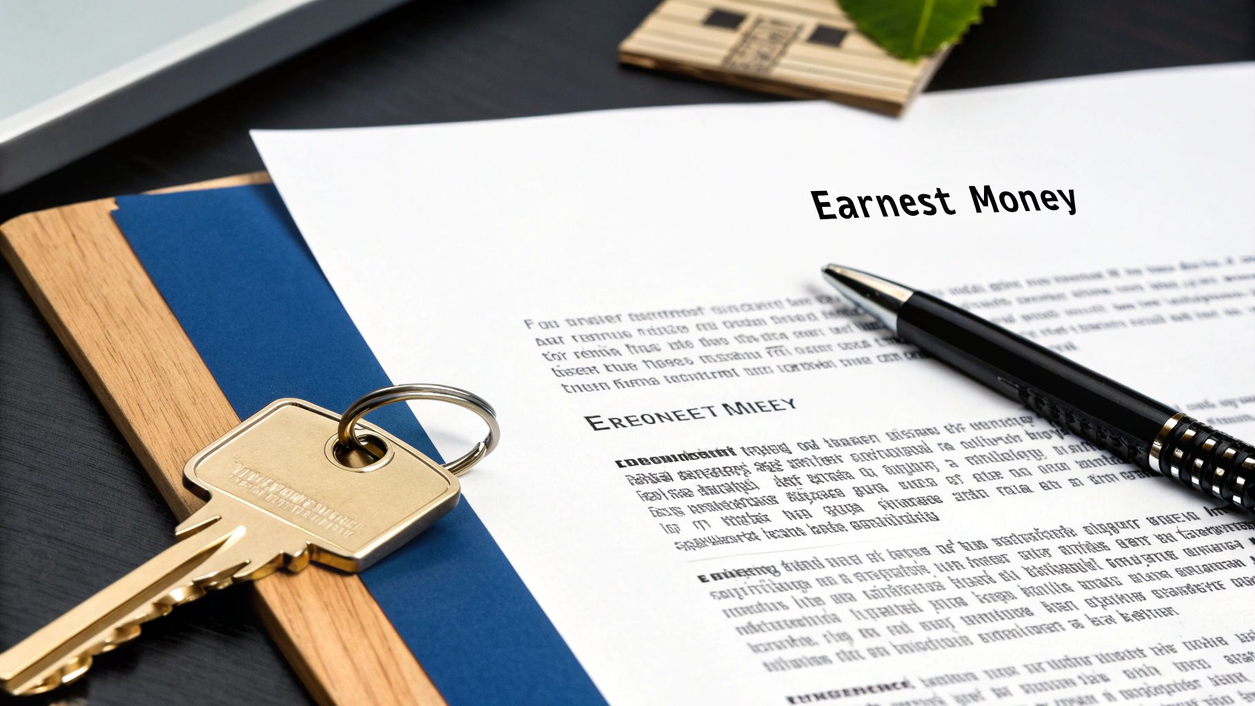 Earnest Money Deposit