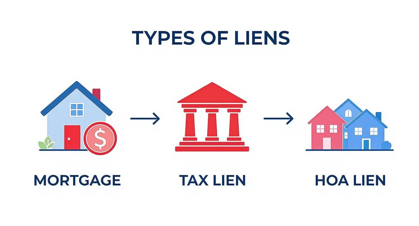 Infographic about how to read a title report