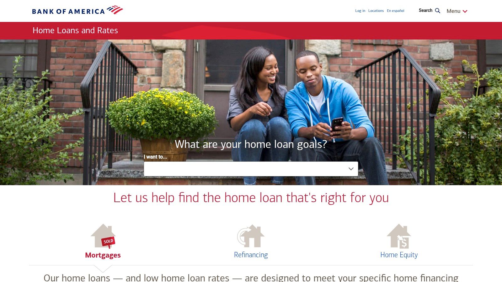 Bank of America – Home Loans, Dallas Texas Lenders