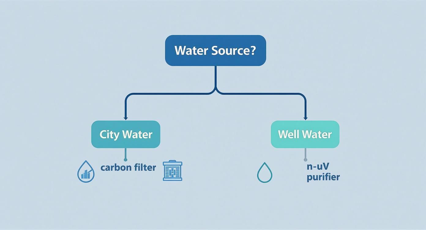 Infographic about best whole house water filtration systems