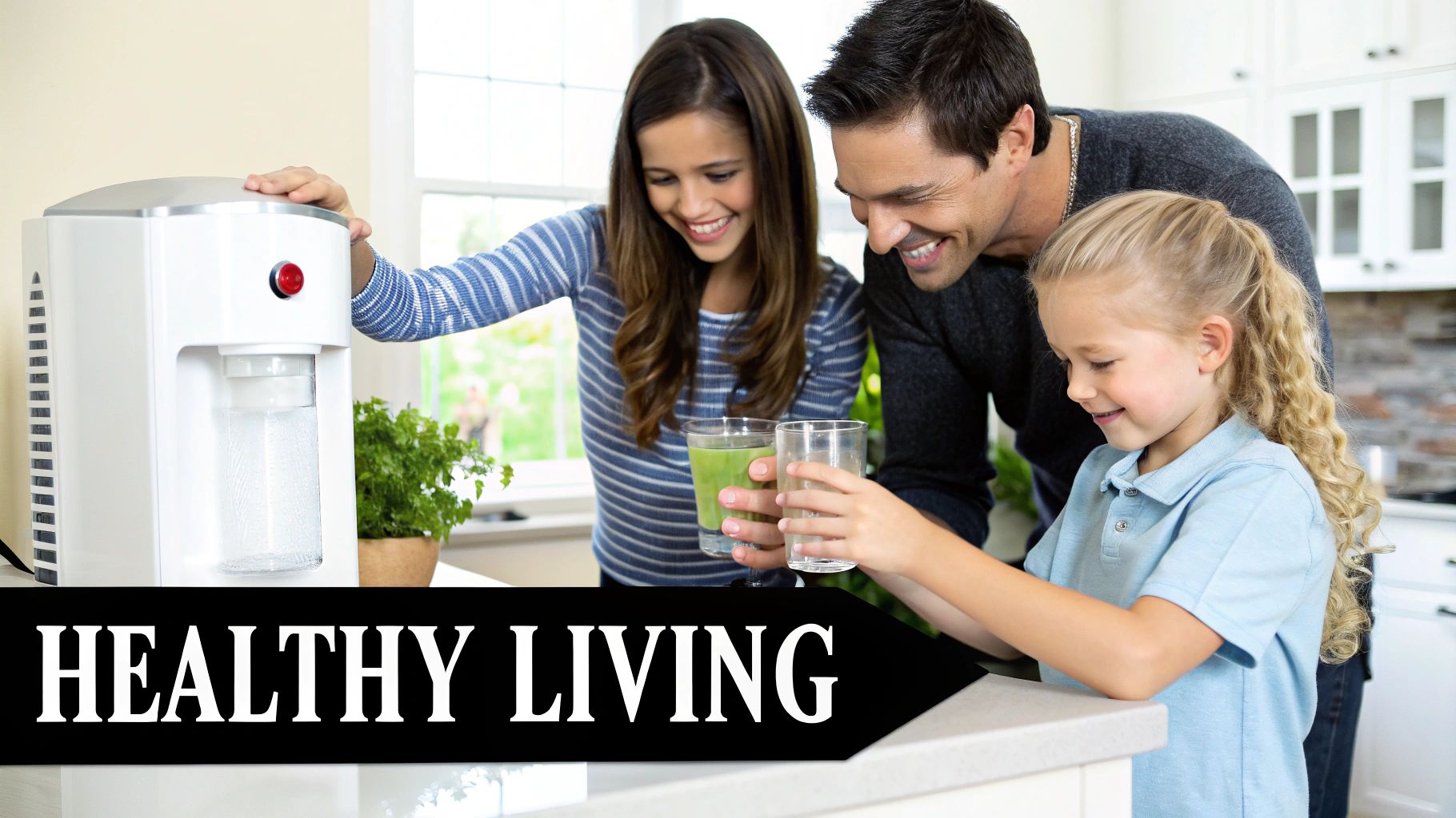 Plumbing pipes with mineral buildup next to clean pipes.