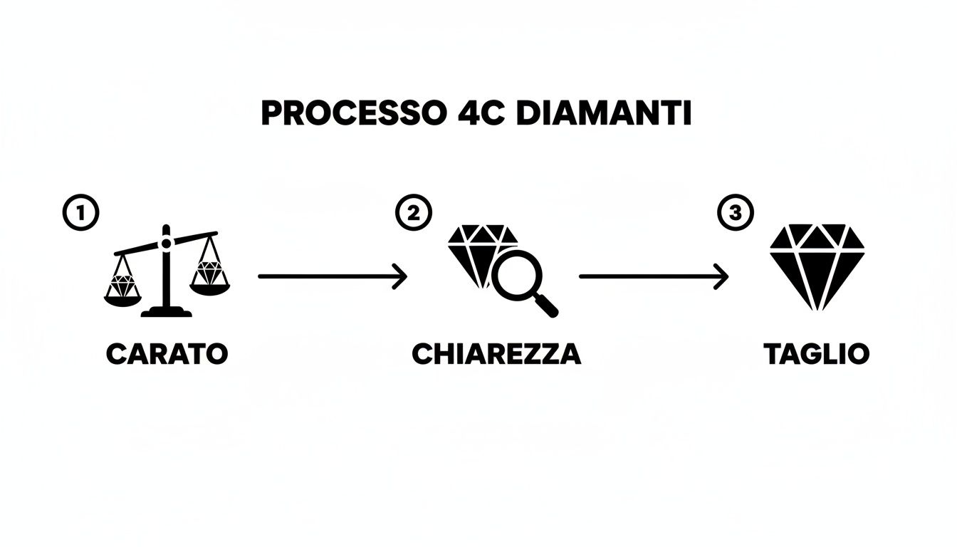 Infographic about valutazione pietre preziose milano