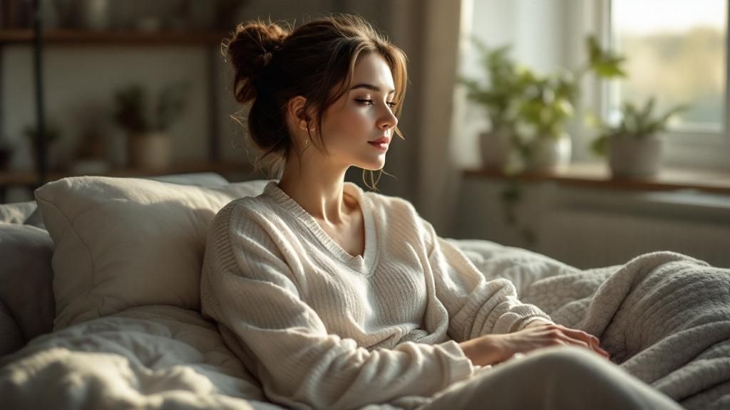 Muž cvičí na podložke v snahe uvoľniť seknuté kríže
