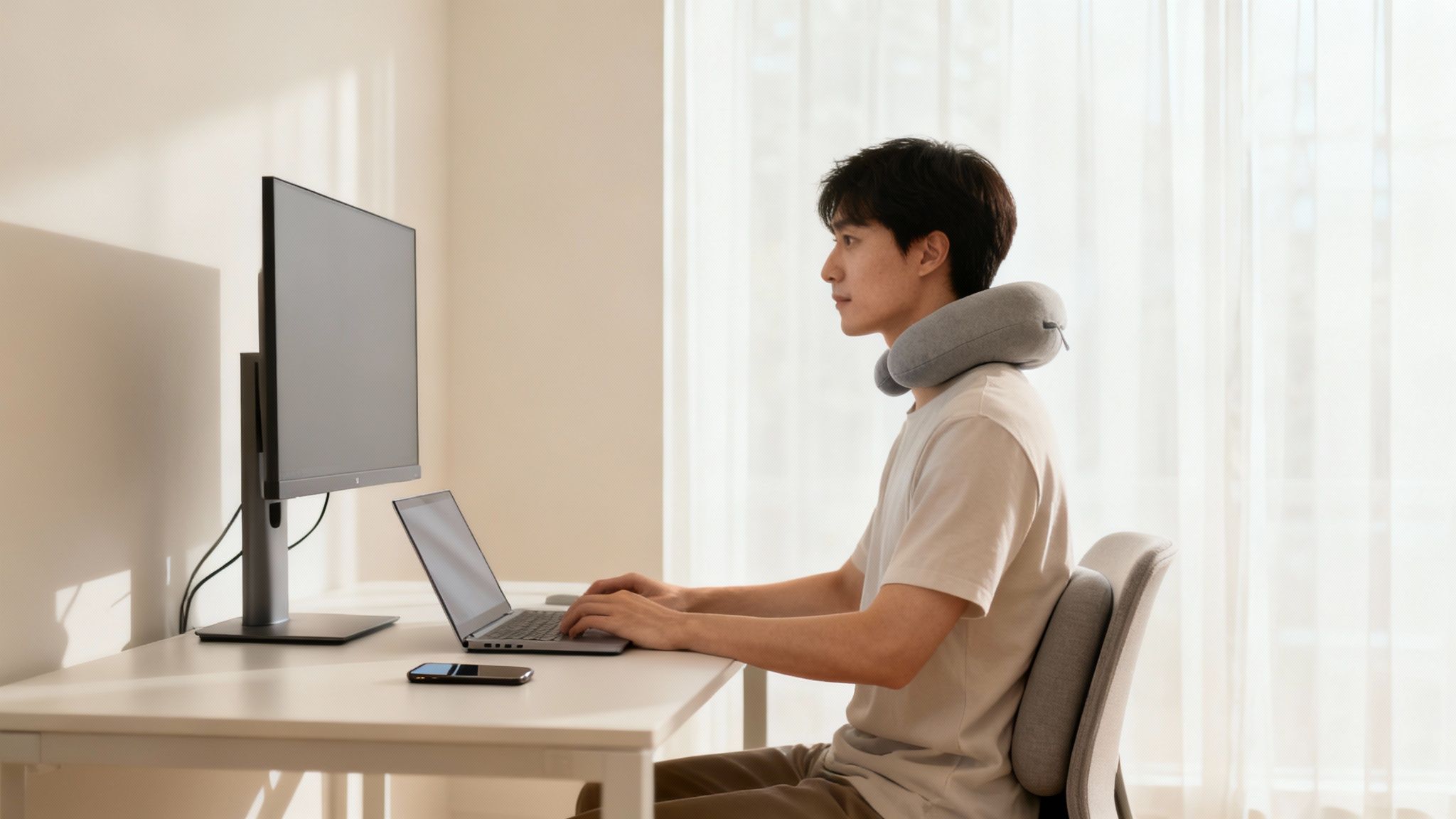 Ergonómia a podpora krčnej chrbtice