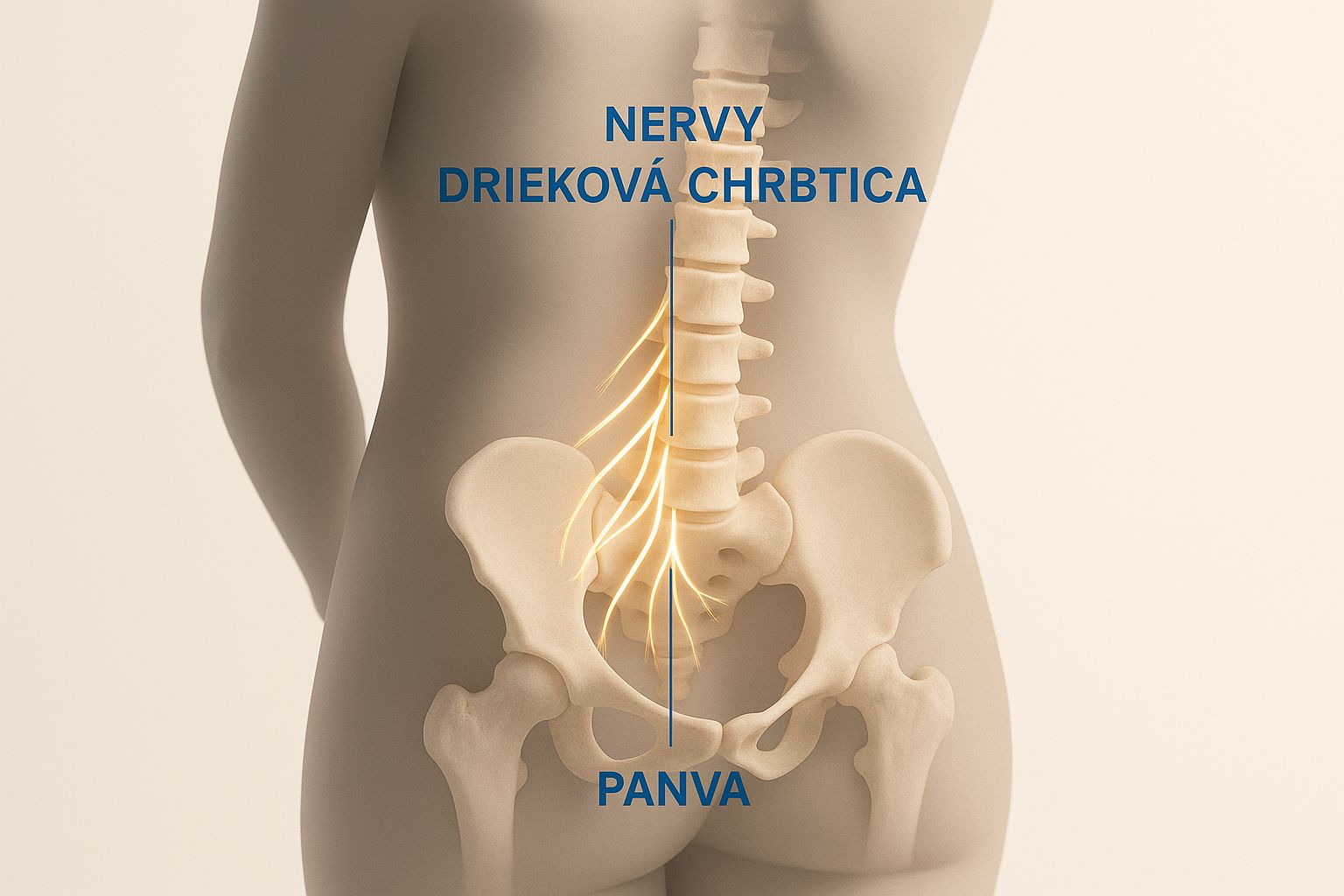 Infographic about bolesť krížov a podbruška
