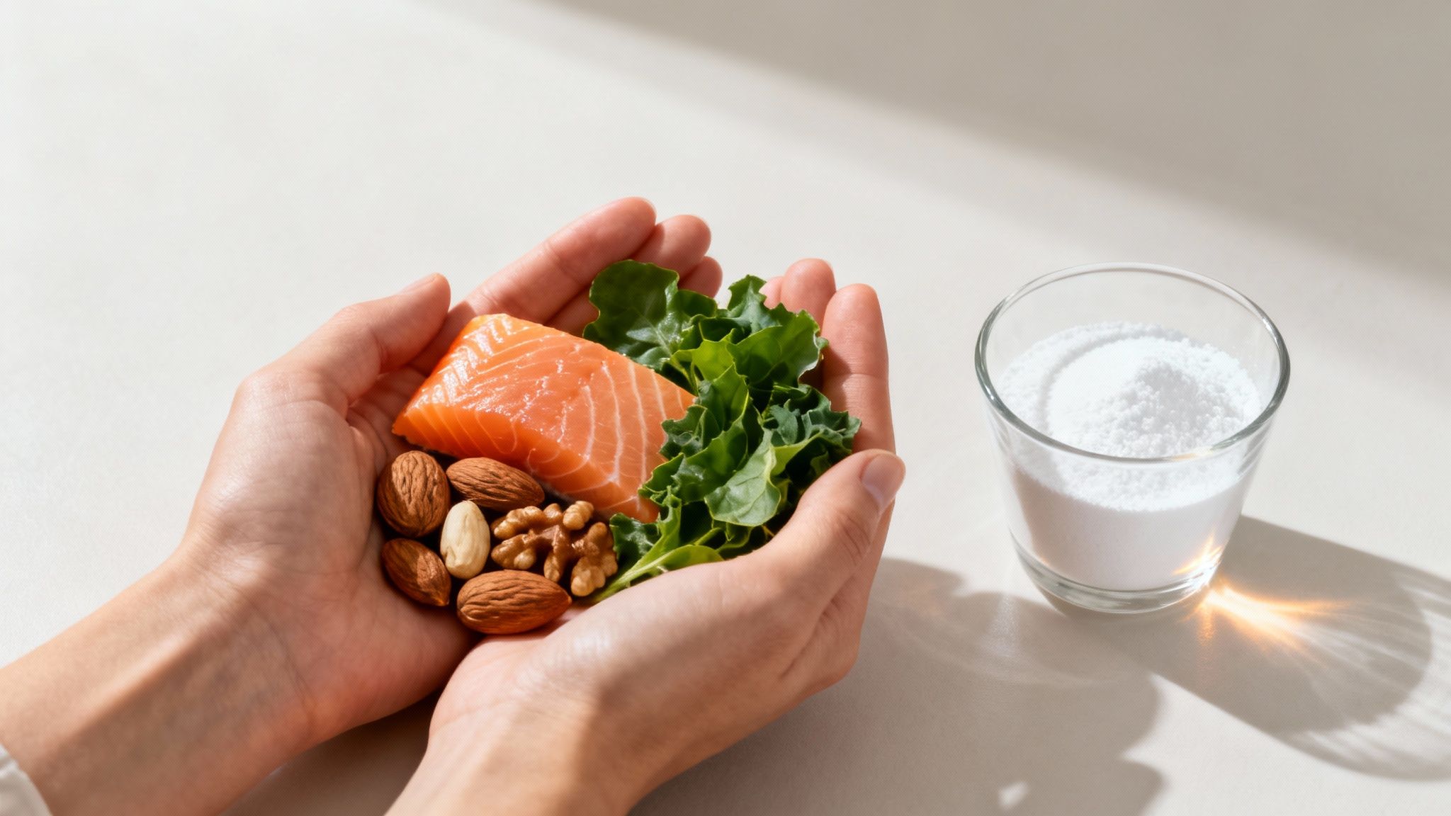 Výživové doplnky a vitamíny na podporu regenerácie nervu