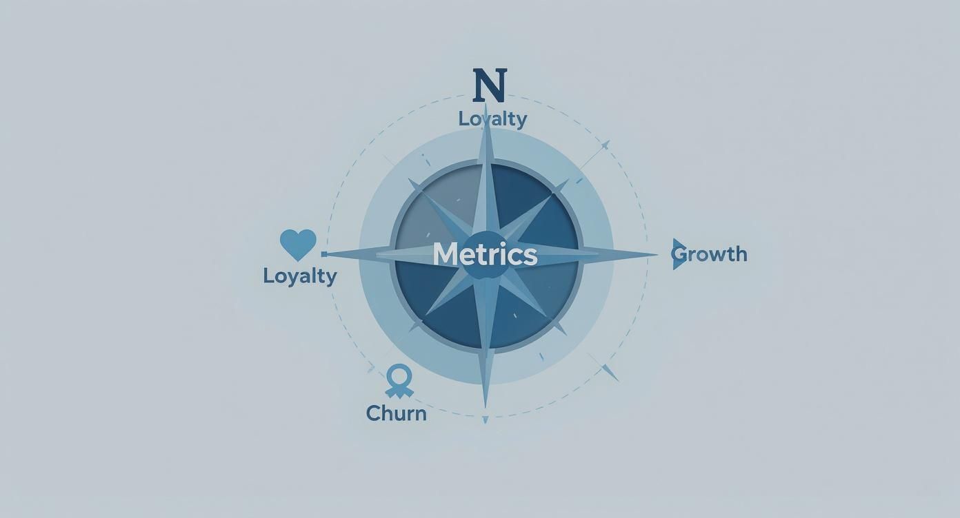Infographic about customer experience metrics