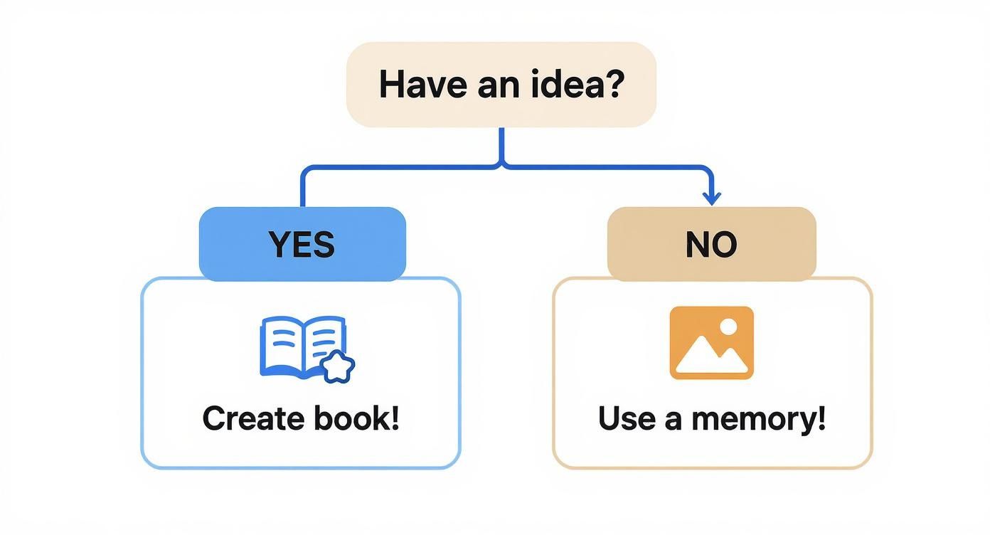 Infographic about create your own story book