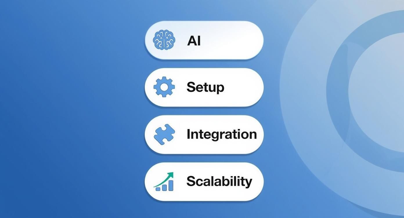 Infographic about best chatbot for customer service