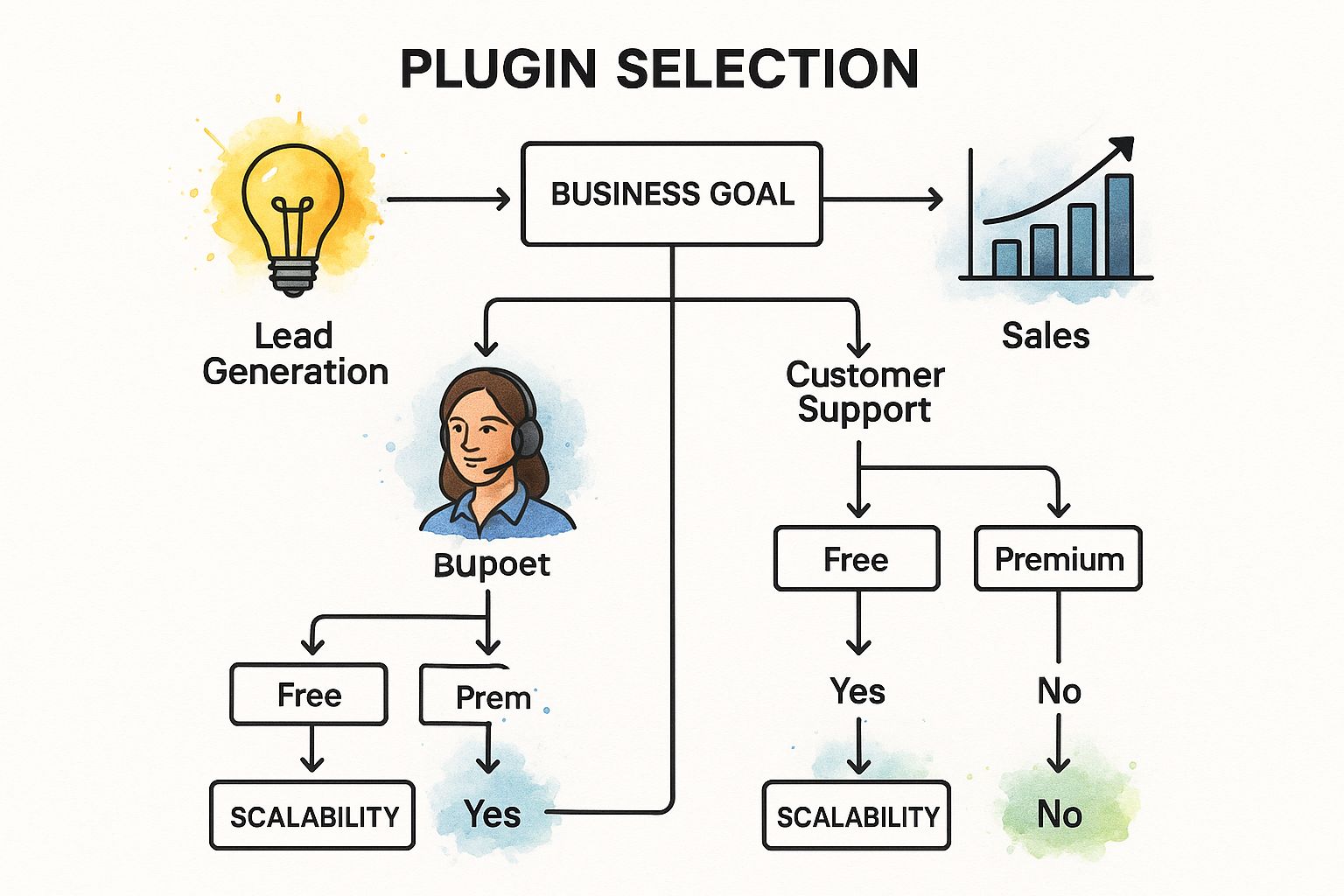 Infographic about wordpress chatbot plugin