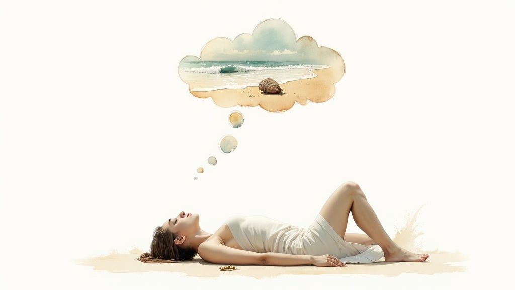 The Guided Visualization and Mental Imagery Technique