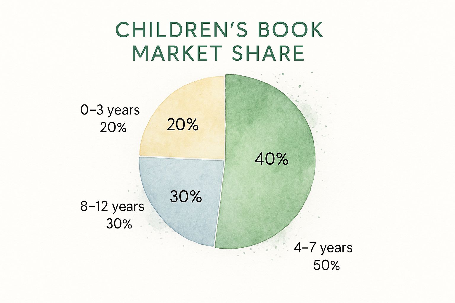 Infographic about how to create a children's book