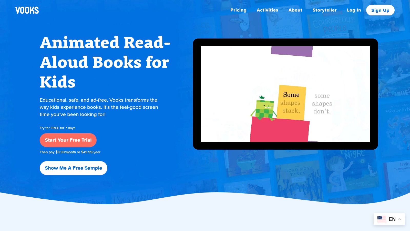 Vooks – Read-Aloud Streaming Storybooks
