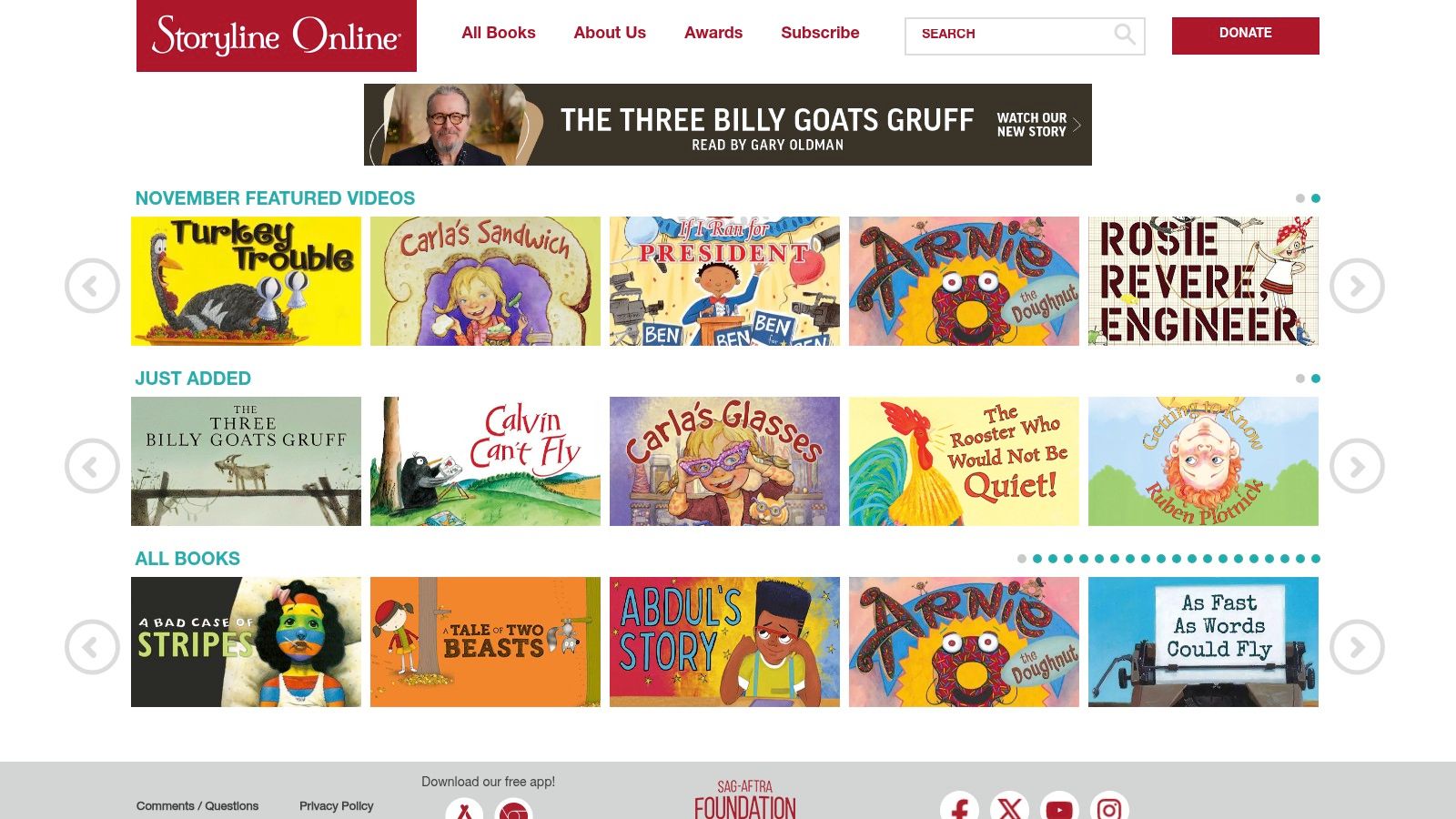 Storyline Online (SAG-AFTRA Foundation)