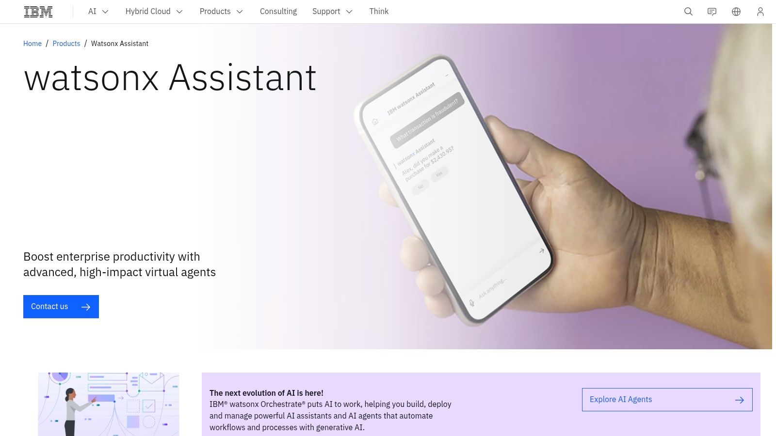 IBM watsonx Assistant