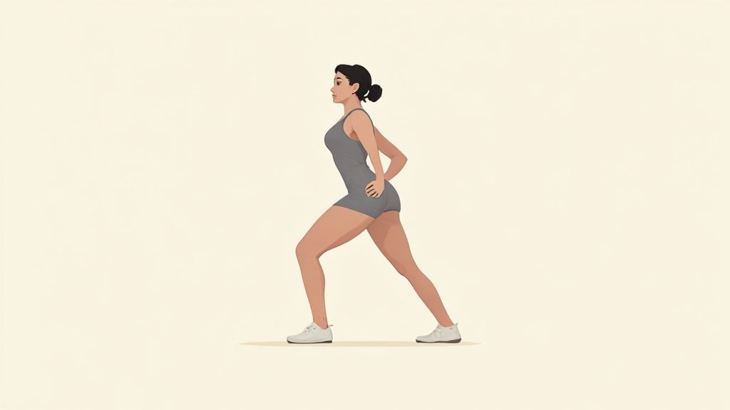 Calf Stretch (Standing and Seated Variations)
